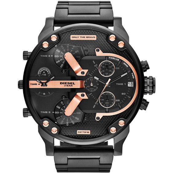 Watch Diesel Man Mr Daddy 2.0 in Steel DZ7312 - DZ7312